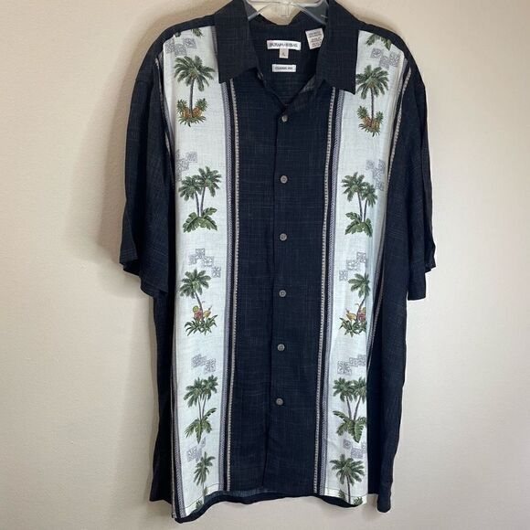 burma bibas Other - Burma Bibas|100% Rayon|Classic Fit|Palm Trees|Button up|Large